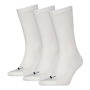 Puma Strømper 3P Cushioned Next Crew Socks Hvid Str 43/46