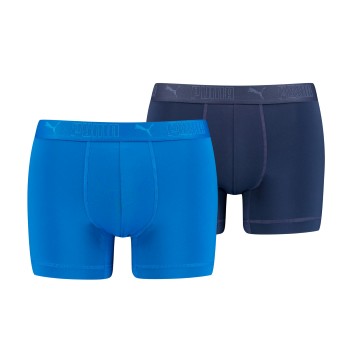 Puma 2P Sport Microfiber Boxer Blå polyester Small Herre