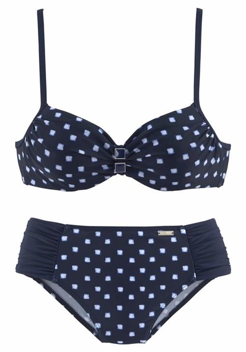 LASCANA Bikini  navy / lyseblå