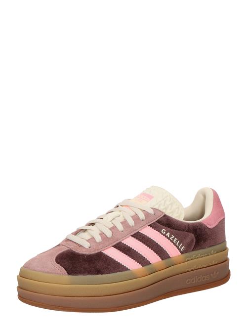 Se ADIDAS ORIGINALS Sneaker low 'GAZELLE BOLD'  mokka / mørkebrun / lys pink ved About You