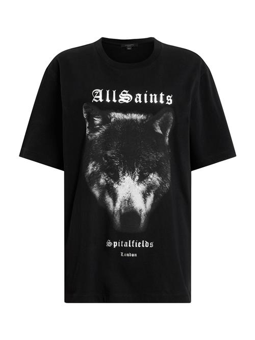 AllSaints Shirts 'DAWN'  lysegrå / sort / hvid