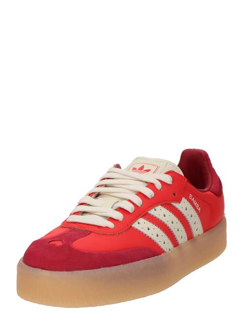 ADIDAS ORIGINALS Sneaker low 'SAMBA'  rød / rubinrød / hvid