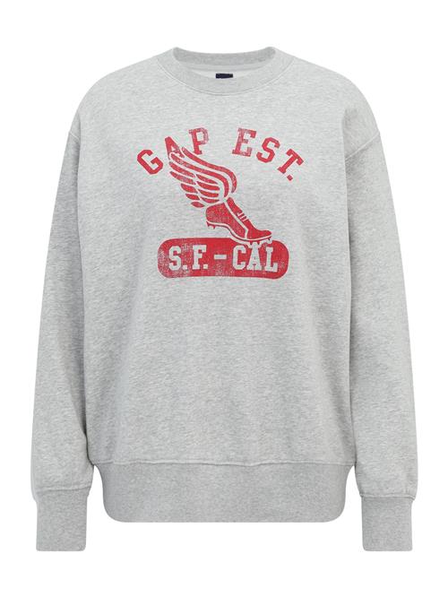 Gap Tall Sweatshirt  grå-meleret / blodrød