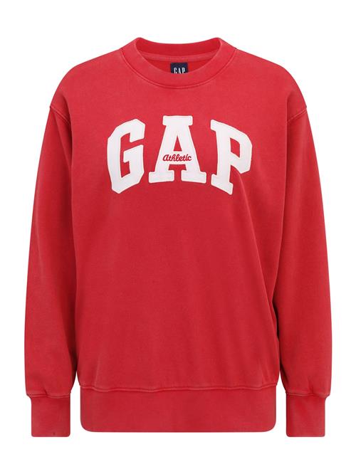 Se Gap Petite Sweatshirt  rød / hvid ved About You