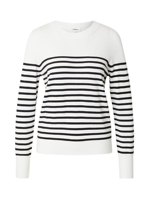 s.Oliver Pullover  sort / hvid