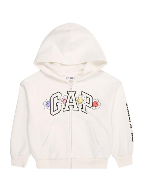 GAP Sweatjakke  gul / grenadine / sort / hvid