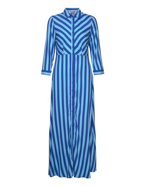 YAS Yassavanna Long Shirt Dress S. Noos YAS Blue