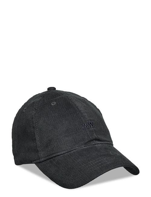 Low Profile Corduroy Cap Wood Wood Black