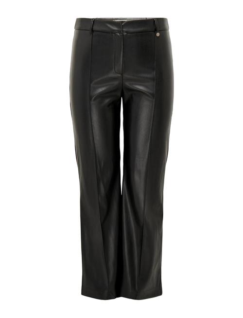 Carblake Mw Flared Pin Faux Lea Pant ONLY Carmakoma Black