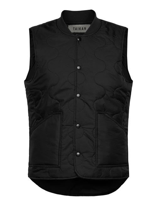 Quilted Vest-Black Taikan Black