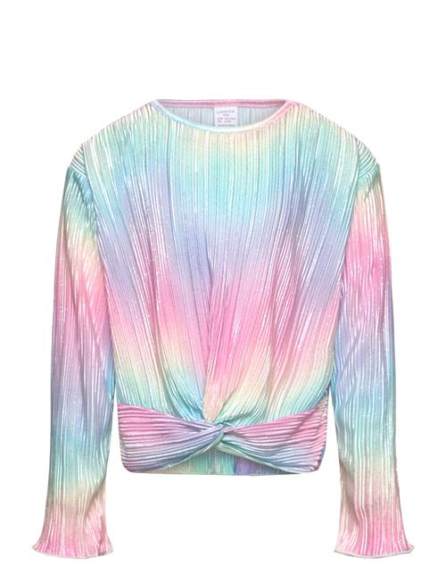 Lindex Top Jersey Plisse Rainbow With Lindex Patterned