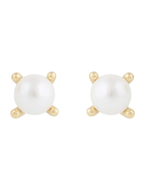 Lucy Pearl Ear G/White SNÖ Of Sweden Gold