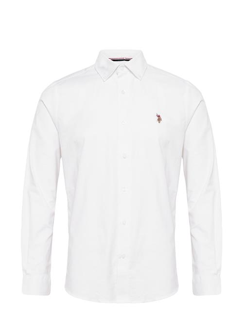 U.S. Polo Assn. Uspa Shirt Flex Calvert Men U.S. Polo Assn. White