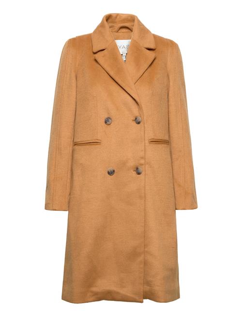 YAS Yasessio Wool Mix Coat S. YAS Beige