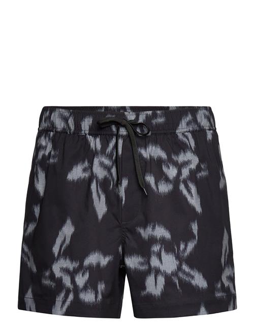 Moses Swim Shorts Aop 14702 Samsøe Samsøe Black