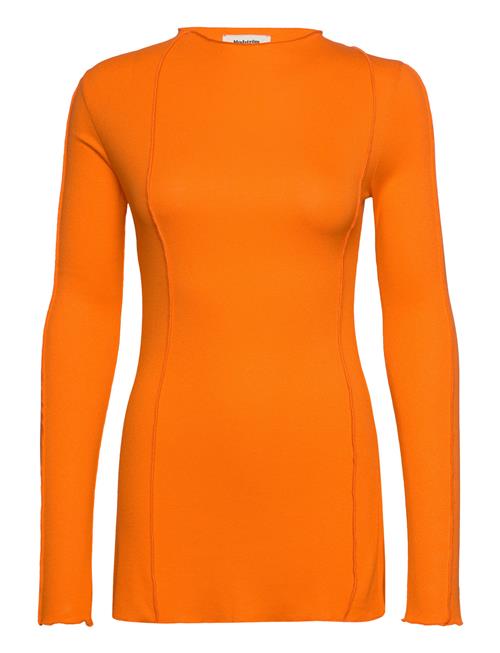 Modström Cassiemd Ls Top Modström Orange