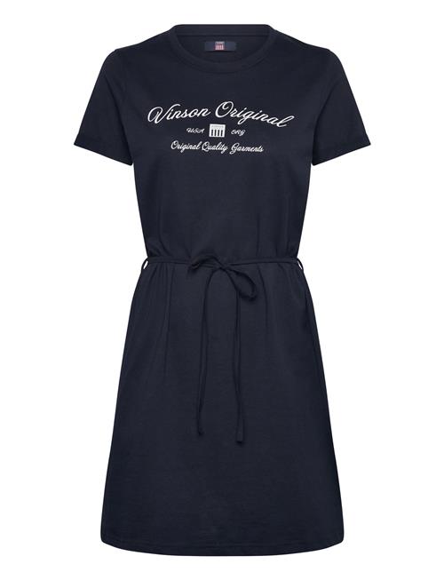 VINSON Vin T-Shirt Dress Maika Women VINSON Navy