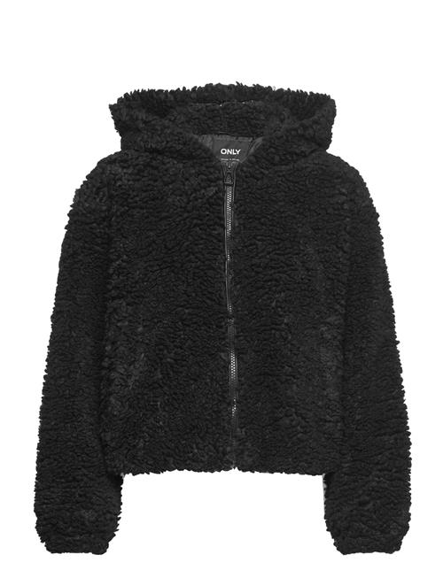 ONLY Onlellie Sherpa Hooded Jacket Cc Otw ONLY Black