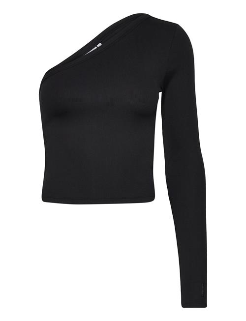 Q-Nova Shoulder Ls Top Calvin Klein Black