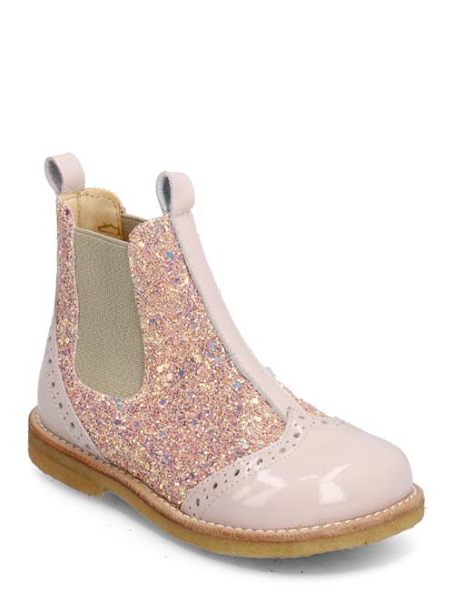 ANGULUS Booties - Flat - With Elastic ANGULUS Pink