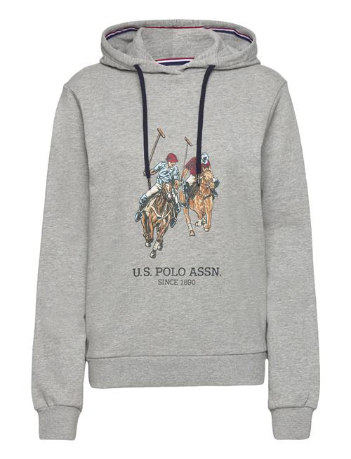 Uspa Hood Sweat Britta Women U.S. Polo Assn. Grey