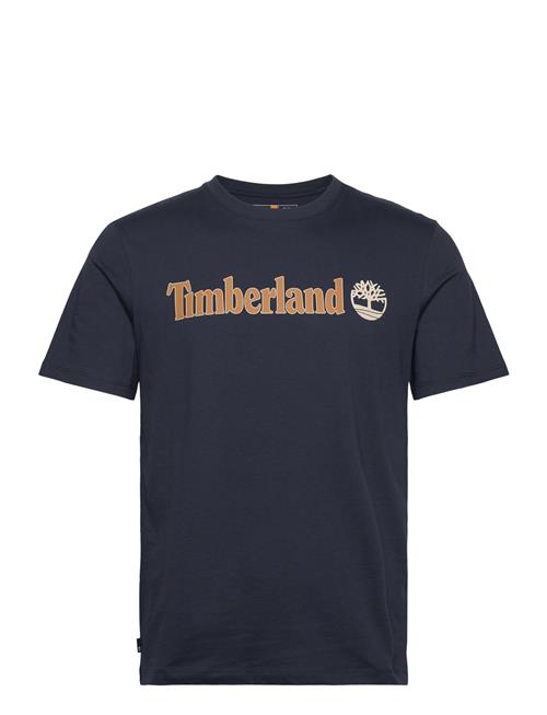 Linear Logo Short Sleeve Tee Timberland Blue