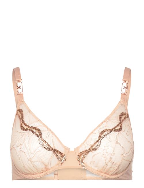 Chantelle X Xtravagant Plunge Underwired Bra Chantelle X Beige