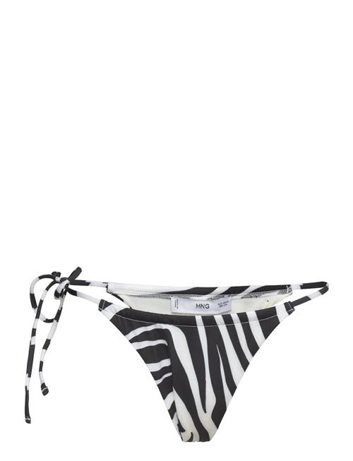 Leopard Bikini Bottom Mango Black