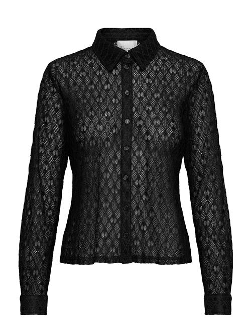 Violamw Lace Shirt My Essential Wardrobe Black