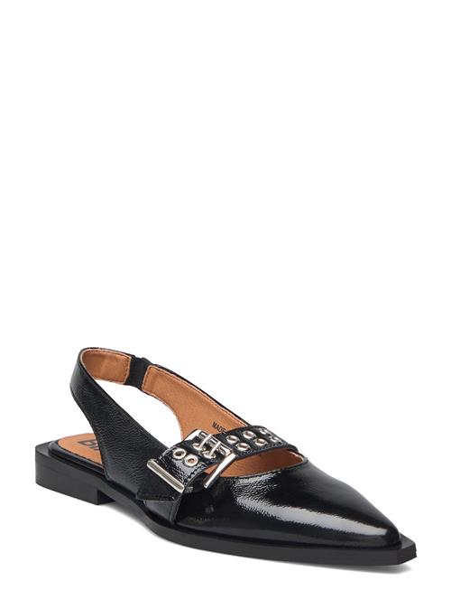 Biavictoria Single Buckle Slingback Leather Bianco Black