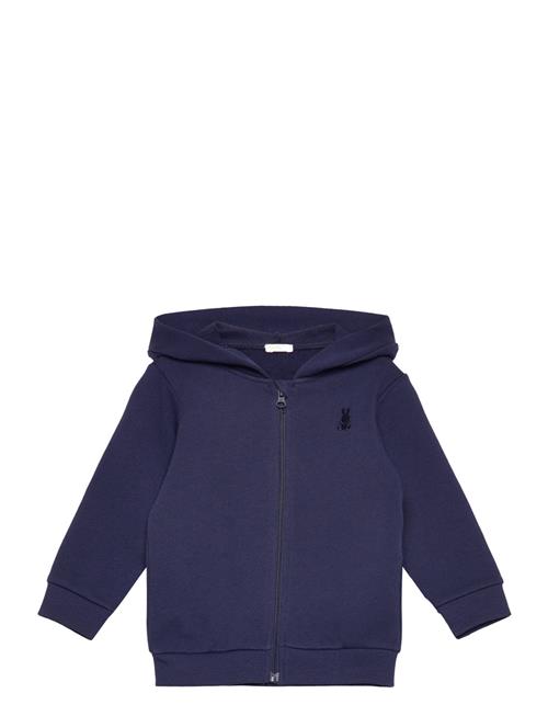 Jacket W/Hood L/S United Colors Of Benetton Navy