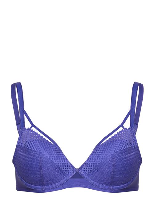 Pulp Play T-Shirt Plunge Bra CHANTELLE Blue