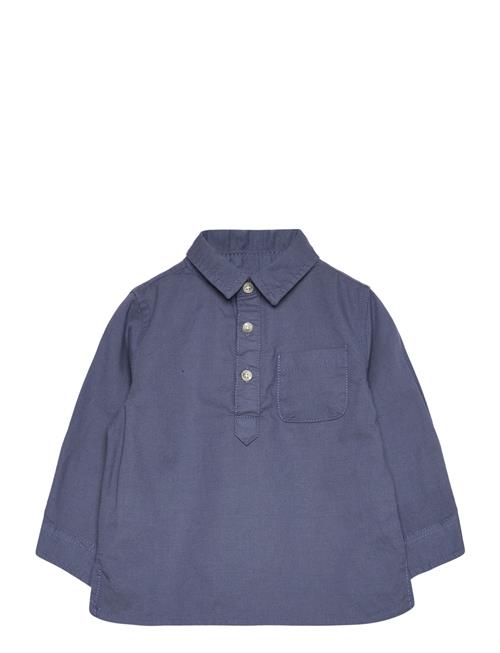 Mango Regular Fit Cotton Shirt Mango Navy