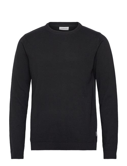 100 Recycle Knit Round Neck Lindbergh Black