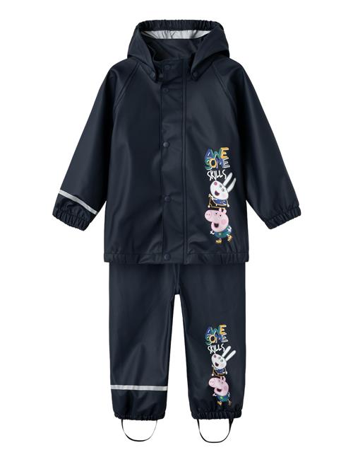 name it Nmmjetsu Peppapig Rain Set Fo Cplg Name It Navy