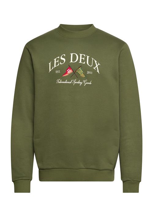 Ivy League Sweatshirt Les Deux Green