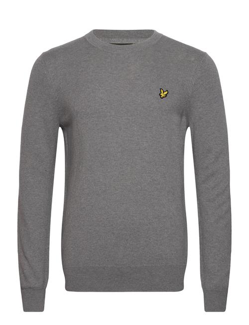 Cotton Merino Crew Neck Jumper Lyle & Scott Grey