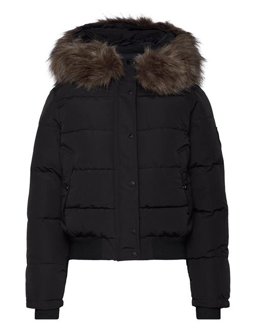 Superdry Everest Hooded Bomber Jkt Superdry Black