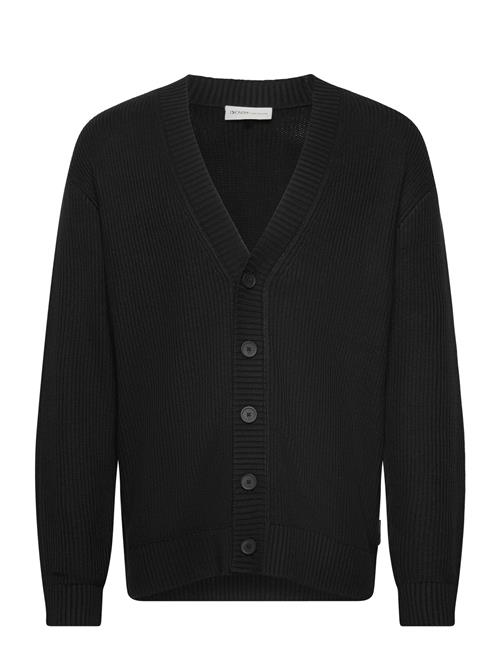 Se Relaxed Structure Cardigan Tom Tailor Black ved Booztlet