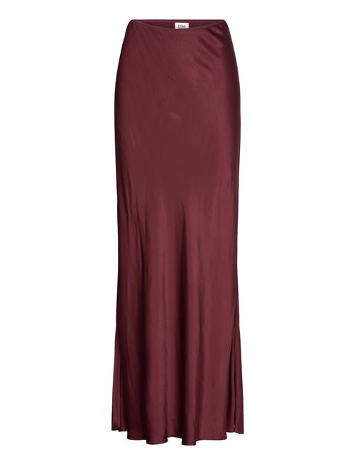 Twist & Tango Tyne Satin Maxi Skirt Twist & Tango Burgundy