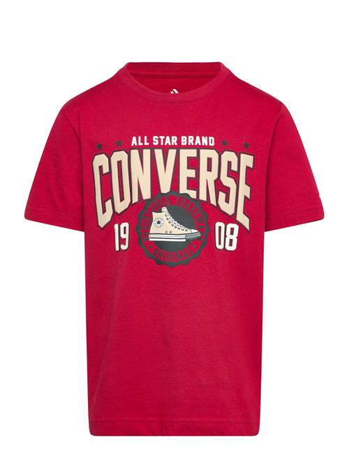 Converse Collegiate Crest Tee Converse Red