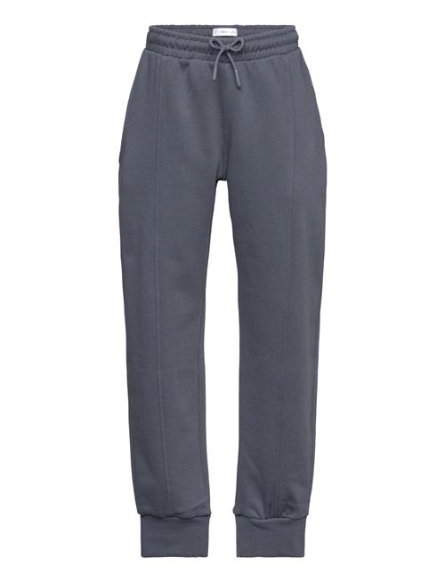 Cotton Jogger Trousers With Pockets Mango Grey