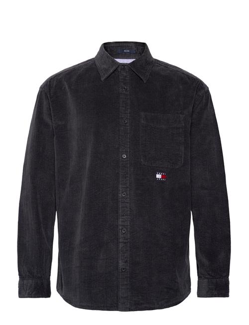 Tjm Rlx Chunky Cord Shirt Tommy Jeans Black