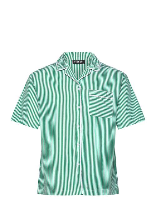 H2O Rønne Essential Pajamas Shirt H2O Green