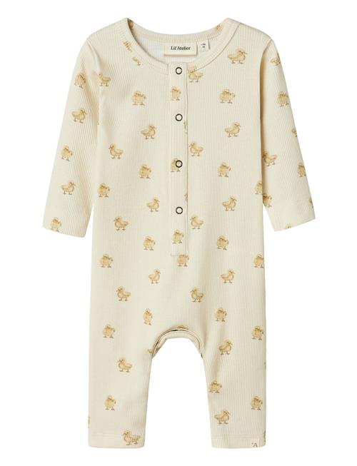 Nbnlavo Emo Ls Slim Suit Lil Lil'Atelier Yellow