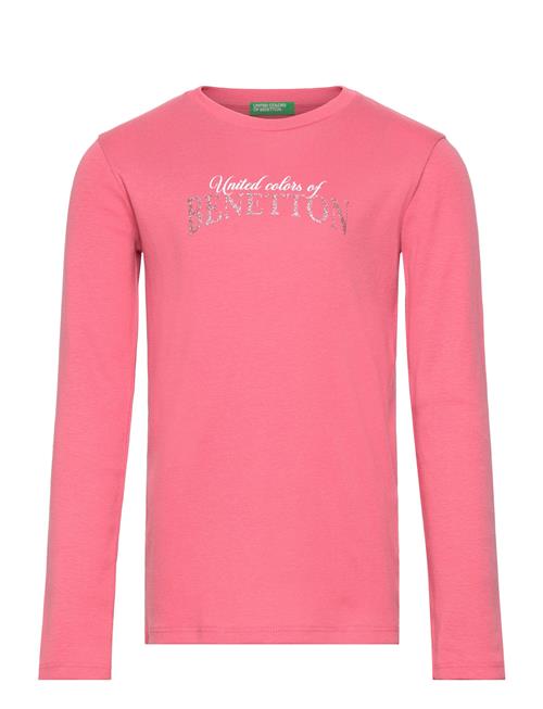 T-Shirt L/S United Colors Of Benetton Pink