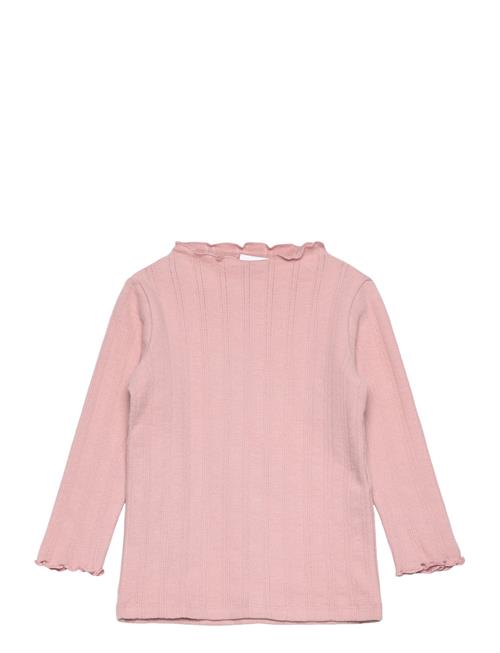 Nmfraria Ls Slim Top Name It Pink