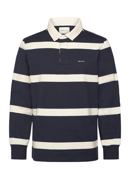 Yarn Dyed Striped Heavy Rugger GANT Navy