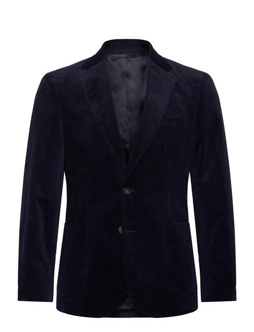 Slim Cord Suit Jacket GANT Navy