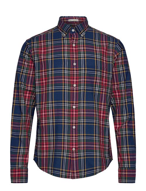 GANT Reg Indigo Check Shirt GANT Navy